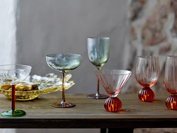 Taurin Champagnerglas 25 cl - Rose - Bloomingville