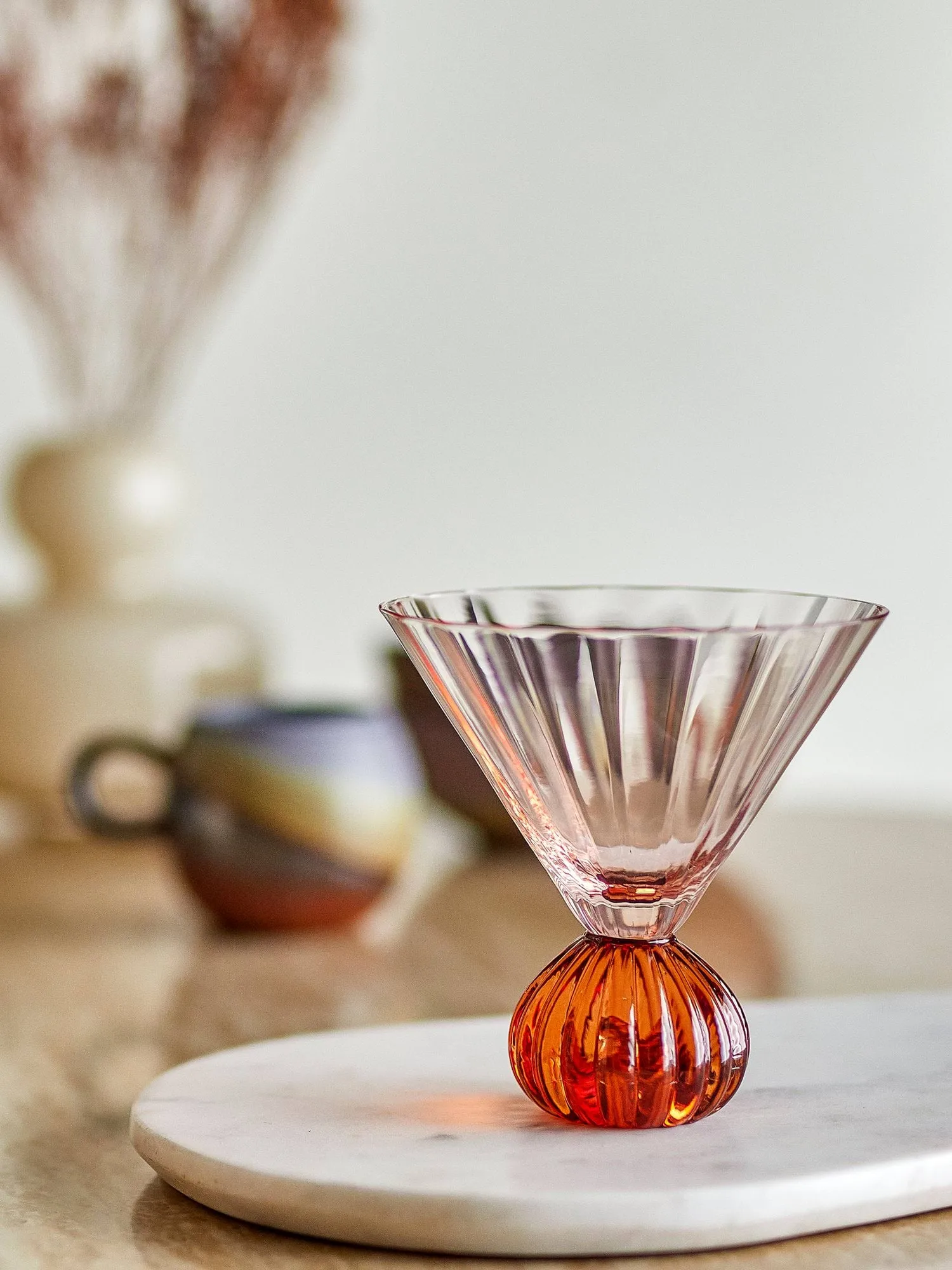 Taurin Cocktailglas 30 cl, Rose Bloomingville