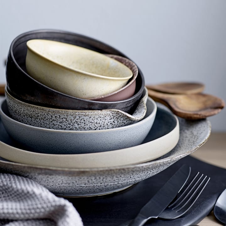Thea Schale Steingut Ø 12cm, Braun Bloomingville