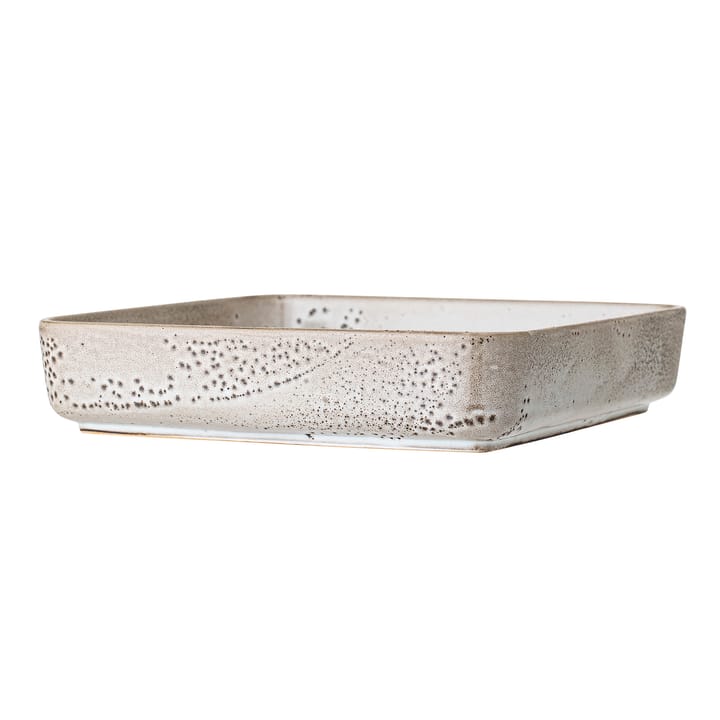 Thea Servierteller Steingut 25 x 25cm, Grau Bloomingville