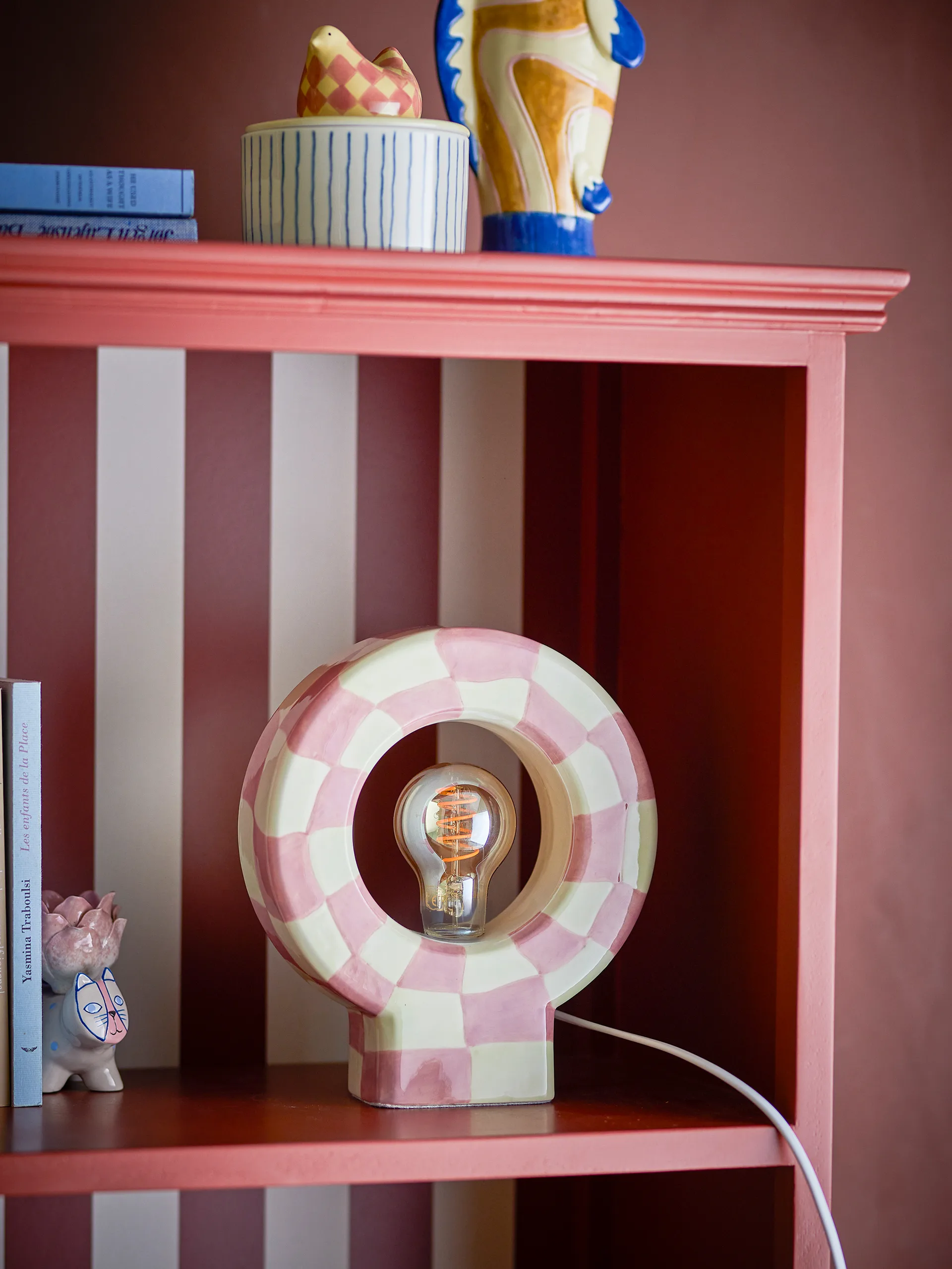 Vialini Tischleuchte 20,5x23,5 cm, Rose Bloomingville