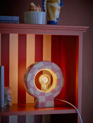 Vialini Tischleuchte 20,5x23,5 cm - Rose - Bloomingville