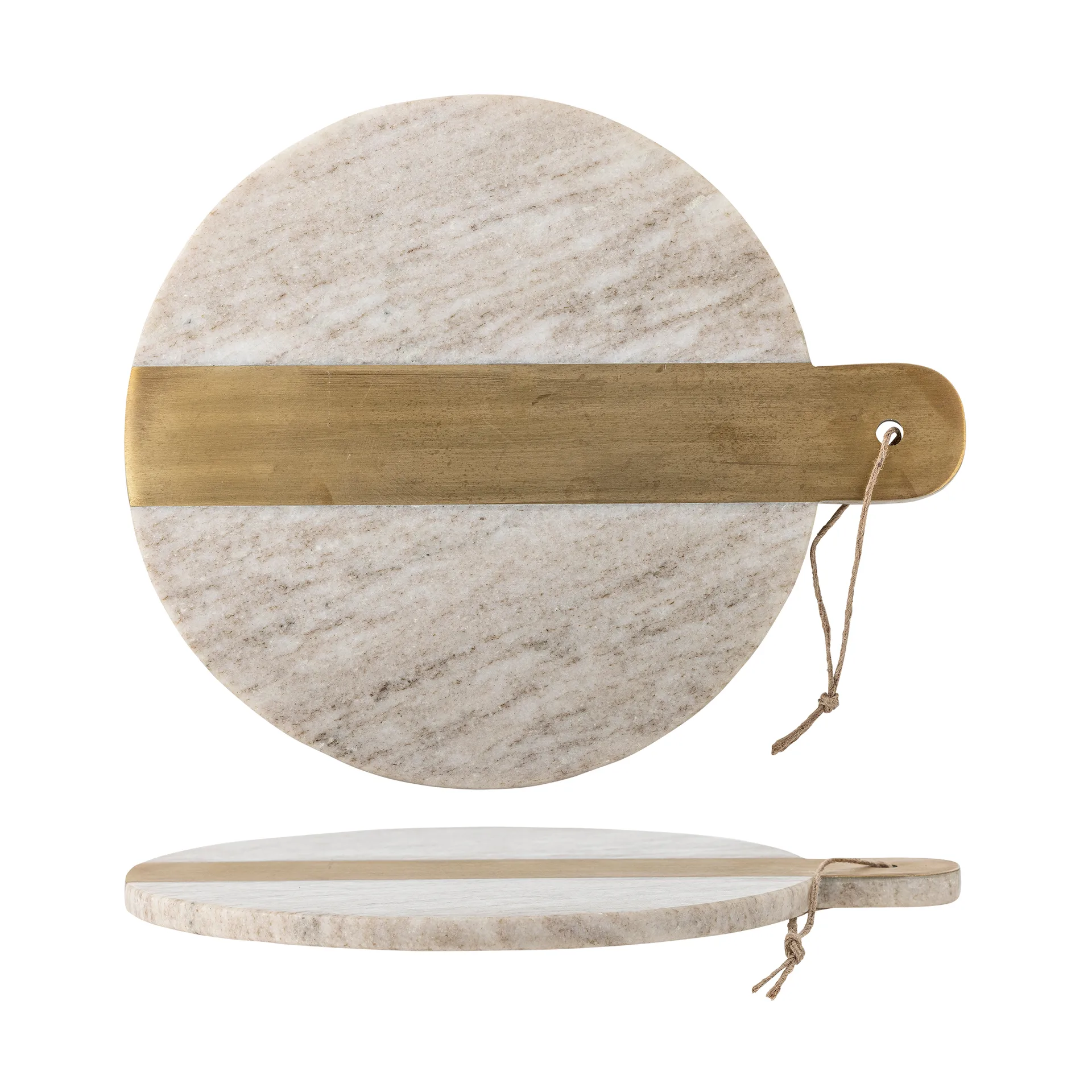 Villette Schneidebrett Marmor 25x30,5 cm, Natur Bloomingville