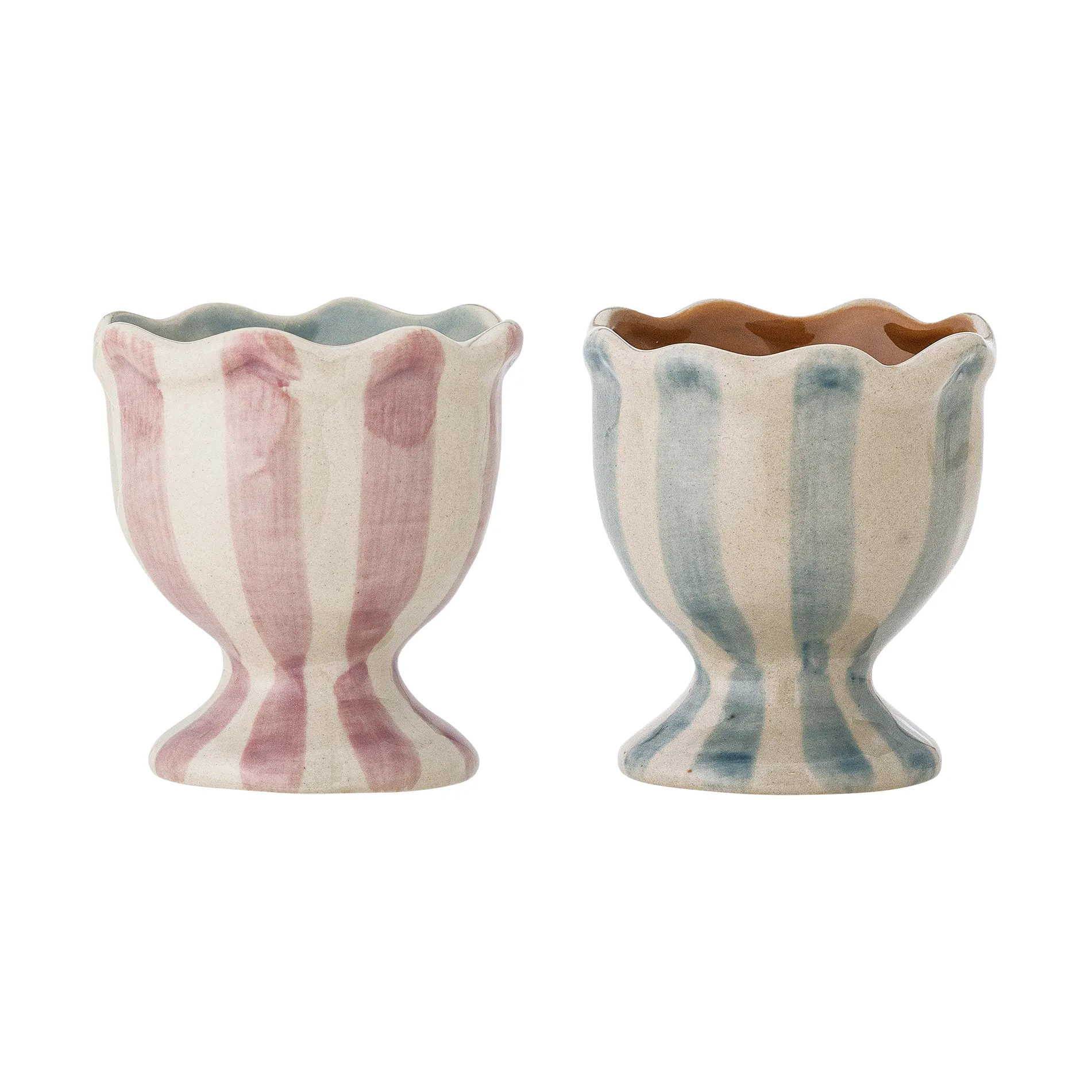 Willa Eierbecher 2-teilig, Rose-blue Bloomingville