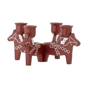 Zahlen-Adventsleuchter - Rot, 23 cm - Bloomingville