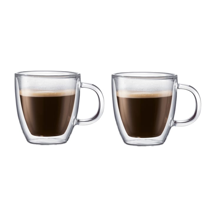 Bistro Tasse doppelwandig 2er Pack - 0,15 Liter - Bodum