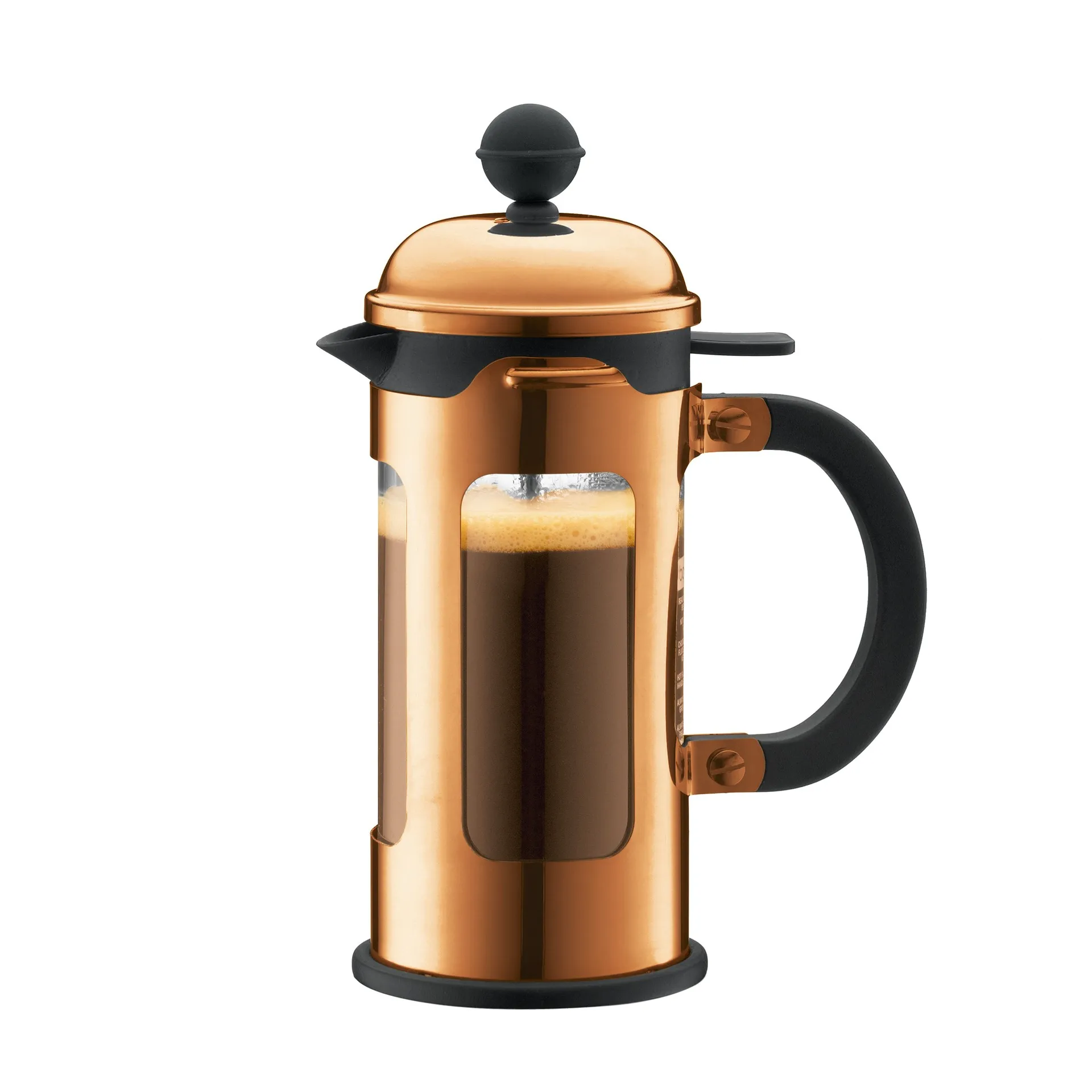 Chambord Kaffeebereiter kupfer, 3 Tassen Bodum