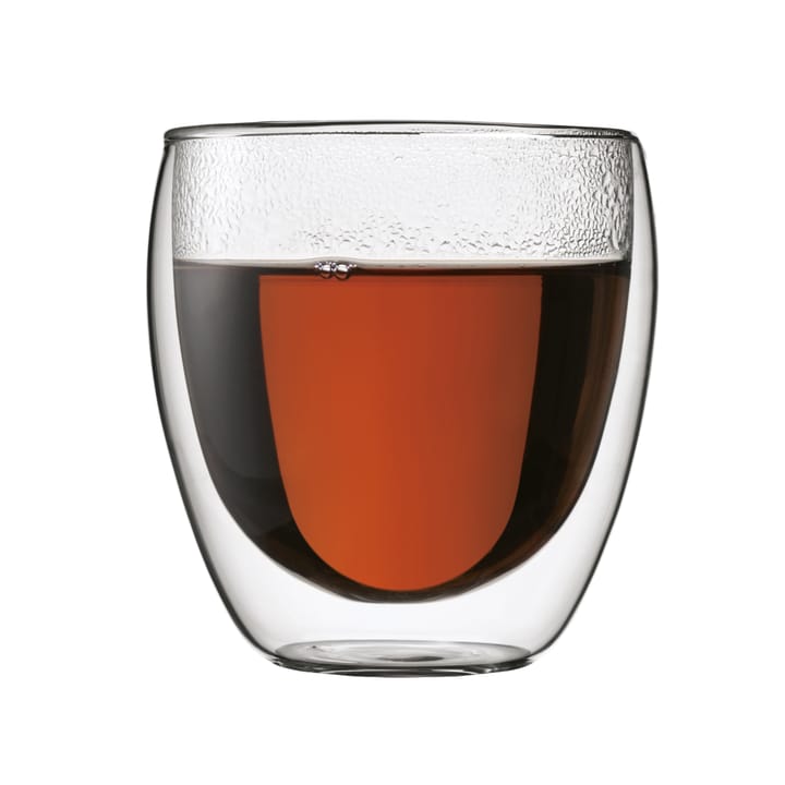 Pavina doppelwandiges Glas 6er Pack, 0,25 Liter Bodum