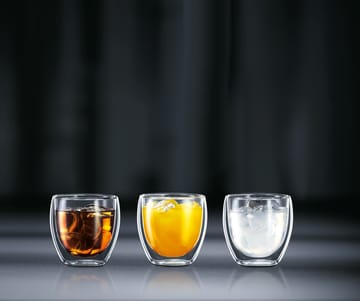 Pavina doppelwandiges Glas 6er Pack - 0,25 Liter - Bodum
