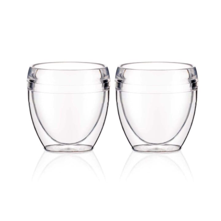 Pavina Outdoor doppelwandiges Glas 2er Pack - 25cl - Bodum