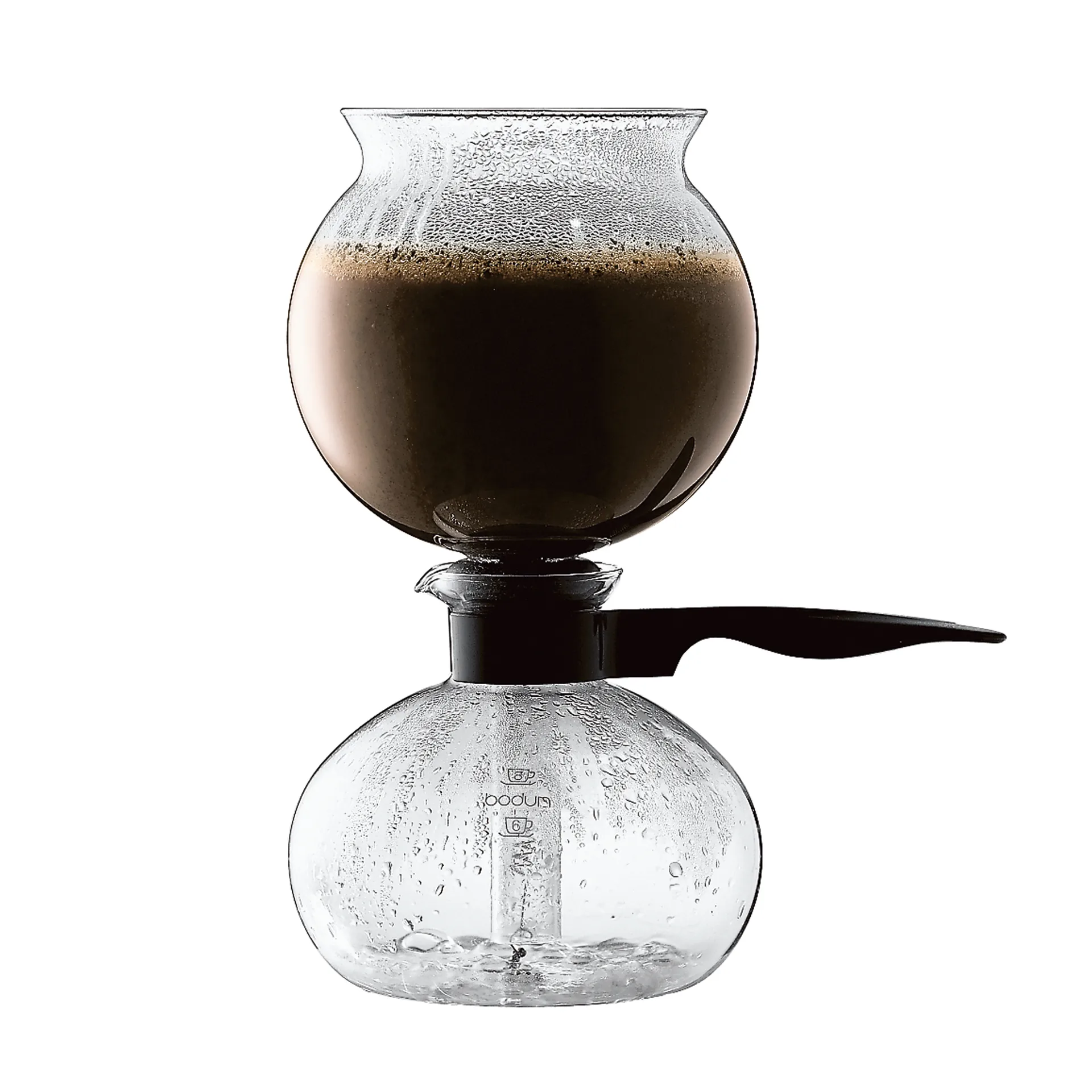 Pebo Vakuum-Kaffeemaschine 1 L, 8 Kupfer Bodum