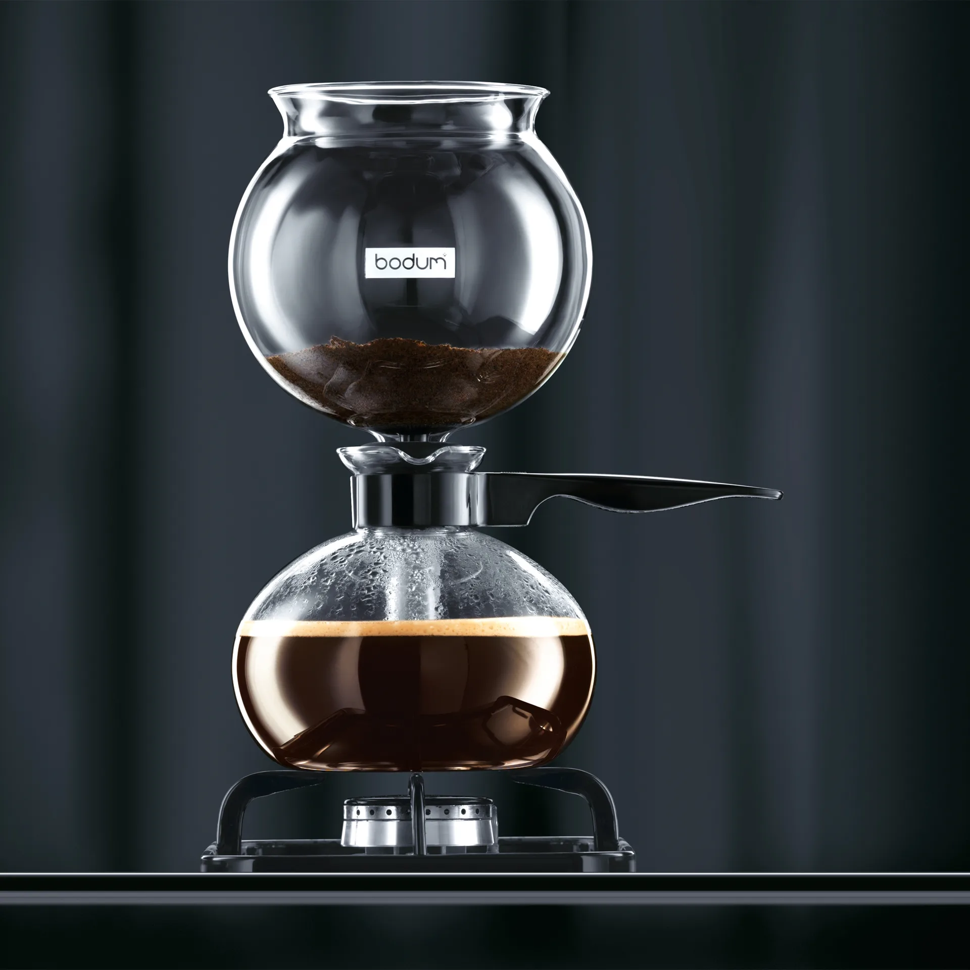 Pebo Vakuum-Kaffeemaschine 1 L, 8 Kupfer Bodum