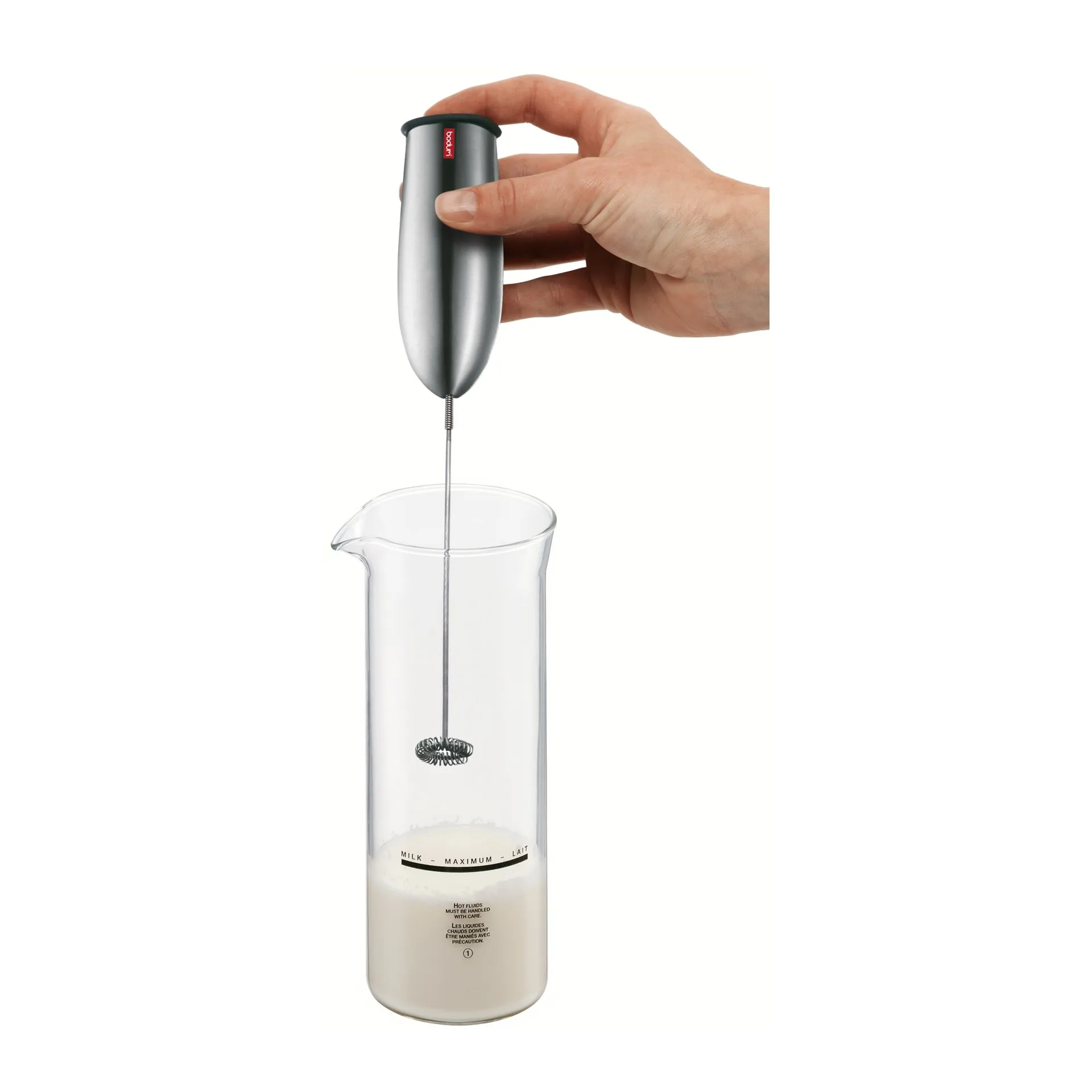 Schiuma Milkschäumer Chrom, Chrom Bodum