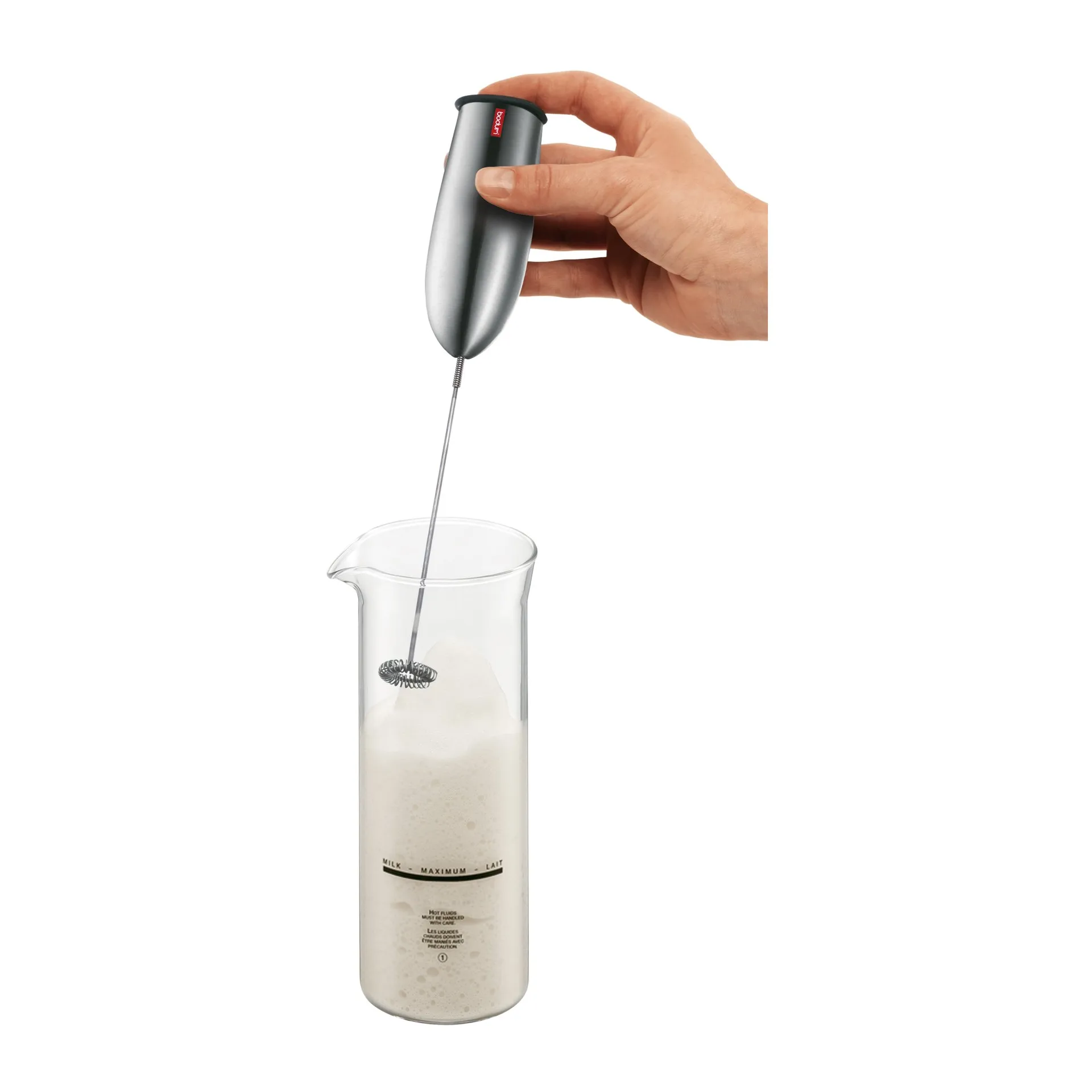 Schiuma Milkschäumer Chrom, Chrom Bodum