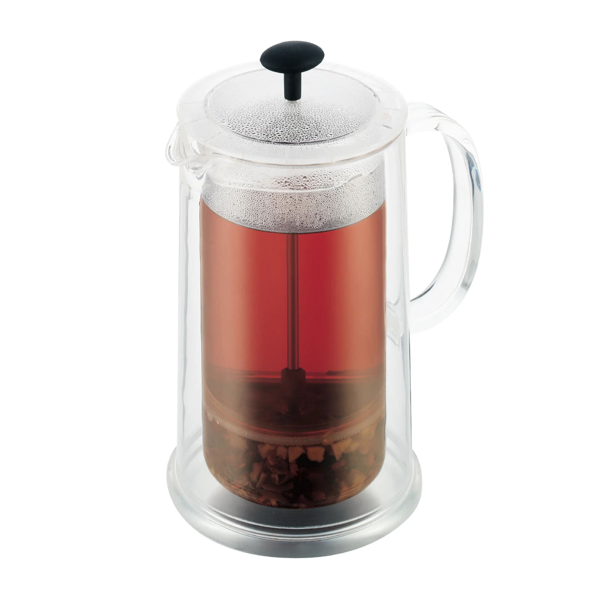 Thermia French Stempelkanne doppelwandig 1 l, Transparent Bodum