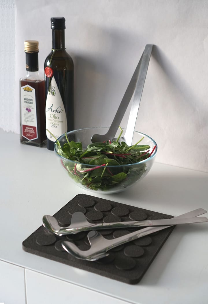 Leaf Salatbesteck, Polished Steel Born In Sweden