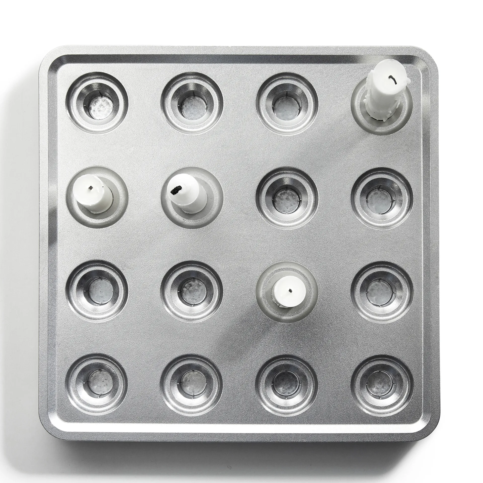 Stumpastaken Kerzenhalter ball poliert, Groß Born In Sweden