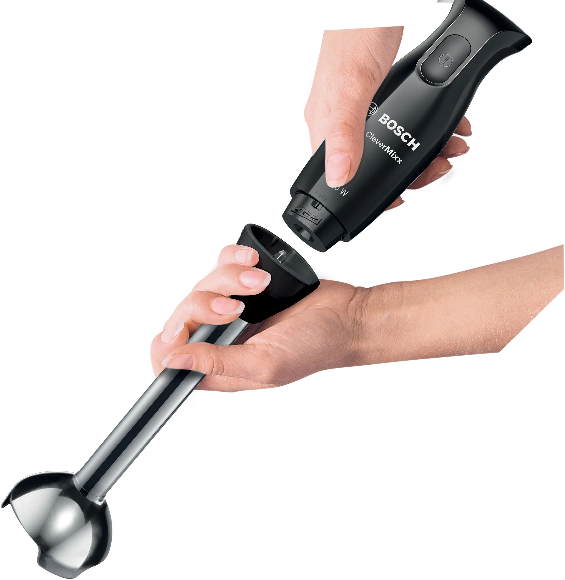 Bosch CleverMixx MSM2650B Stabmixer-Set 600W, Schwarz-Anthrazit Bosch