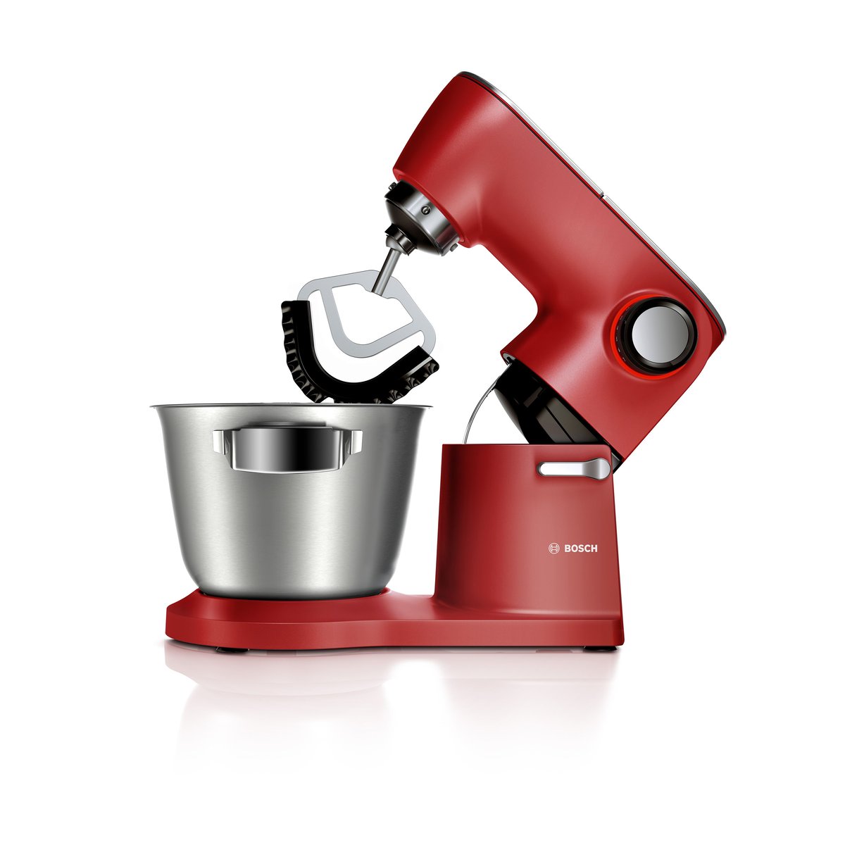Bosch Bosch Serie 8 OptiMUM MUM9A66R00 Küchenmaschine 1600W Rot-Silber