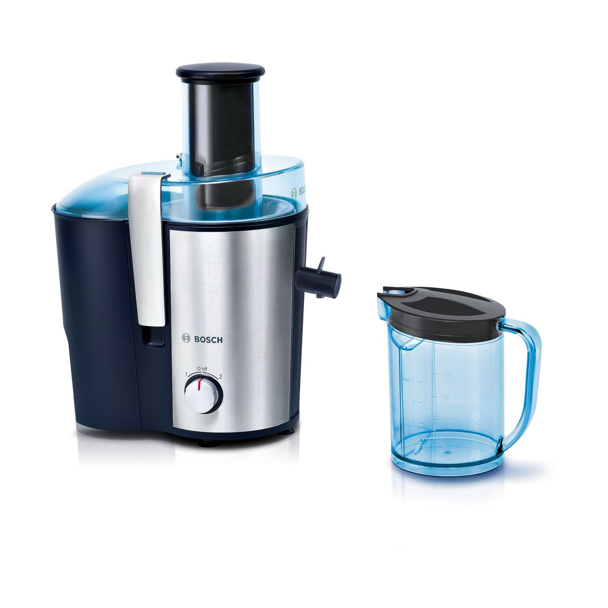 Bosch Bosch VitaJuice 3 MES3500 Entsafter 700W Blau-Silber