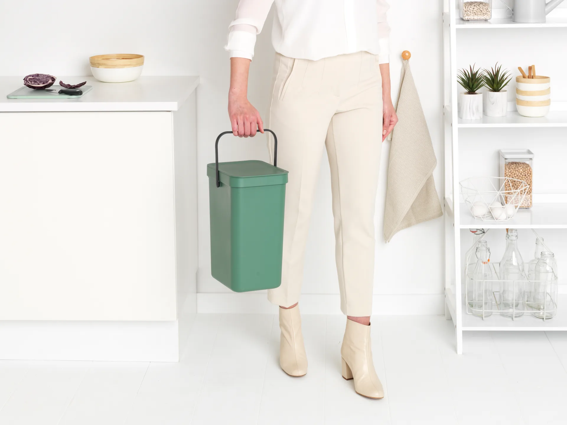 Abfallbehälter Sort & Go 12 L, Fir Green Brabantia
