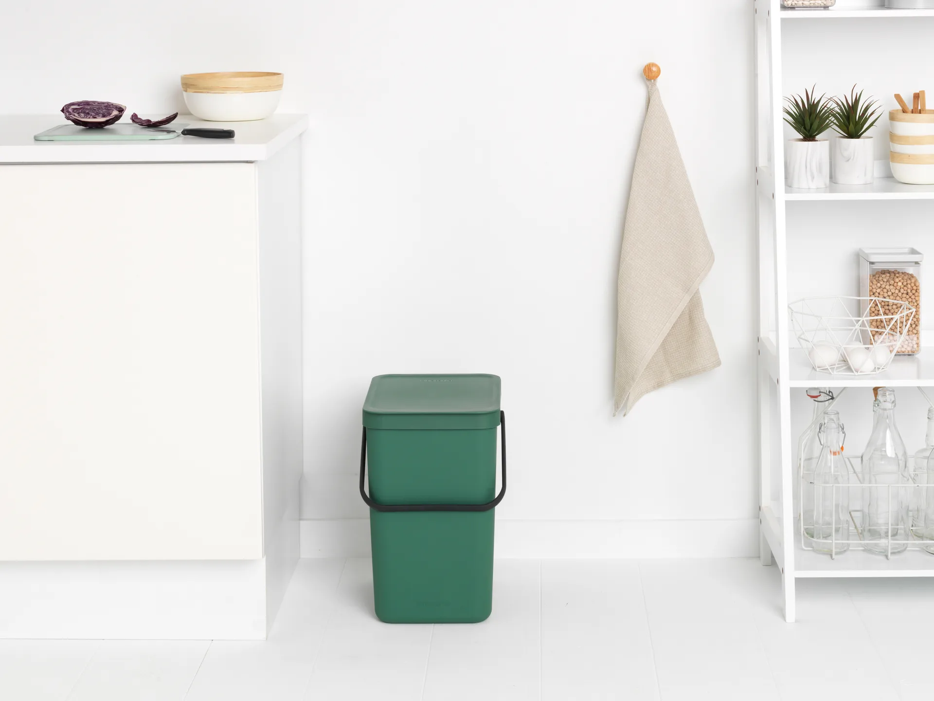 Abfalleimer Sort & Go 25L, Fir Green Brabantia