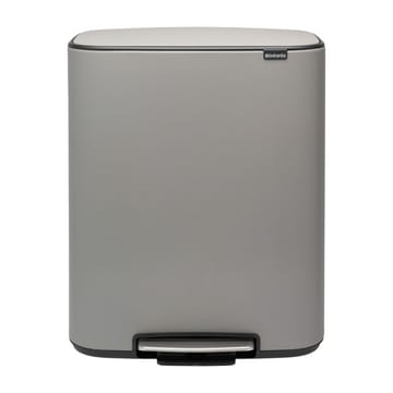 Bo bin Treteimer 2 x 30 L - Mineral concrete grey - Brabantia