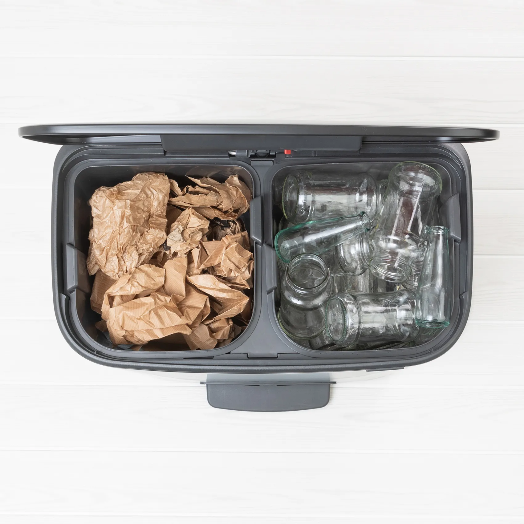 Bo bin Treteimer 2 x 30 L, Schwarz Brabantia