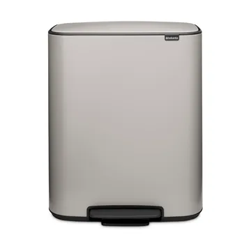 Bo bin Treteimer 2 x 30 L - Soft grey - Brabantia