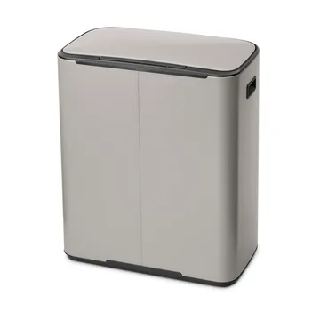 Bo bin Treteimer 2 x 30 L - Soft grey - Brabantia