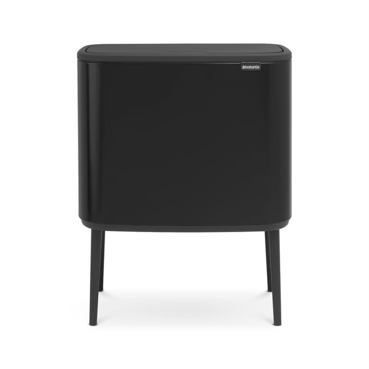 Bo touch bin 11+23 Liter - Matt schwarz - Brabantia