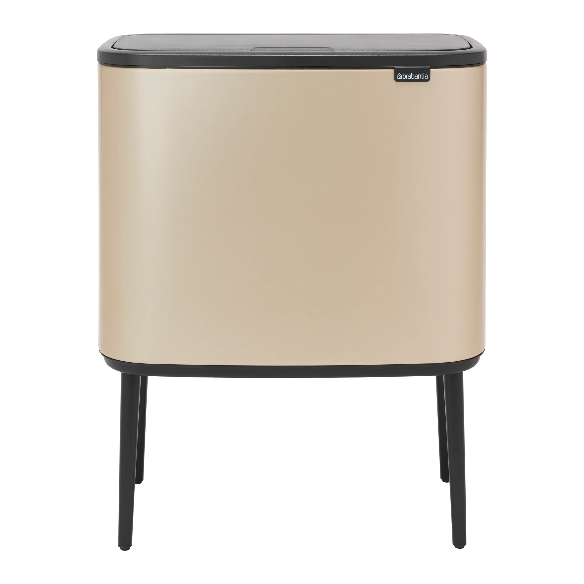 Bo touch bin 11+23 Liter, Metallic Gold Brabantia