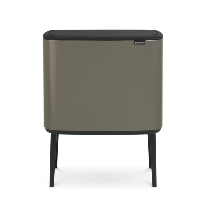 Bo touch bin 11+23 Liter - Platinum - Brabantia