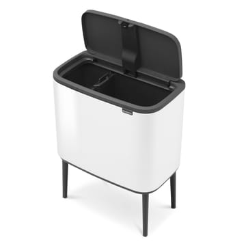 Bo touch bin 11+23 Liter - Weiß - Brabantia