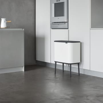 Bo touch bin 11+23 Liter - Weiß - Brabantia