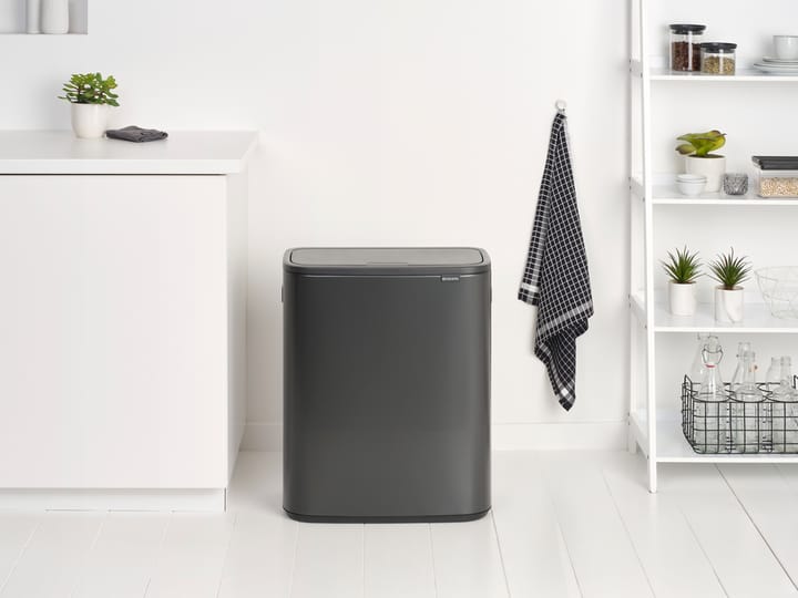 Bo touch bin 2 x 30 L, Confident Grey Brabantia