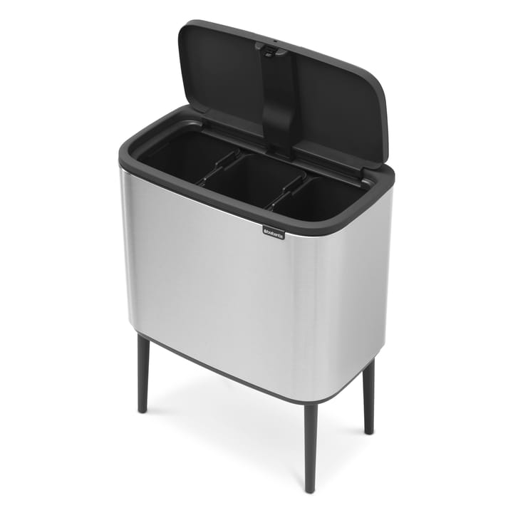 Bo touch bin 3 x 11 Liter, Matt Edelstahl Brabantia