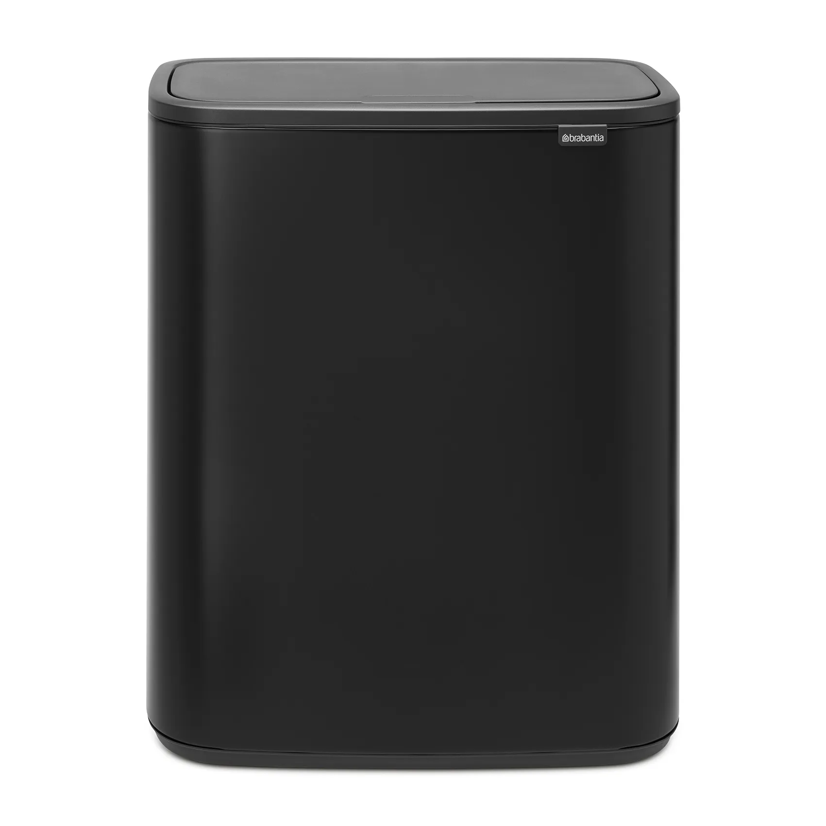 Bo touch bin 60 L, Matt schwarz Brabantia