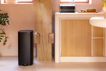 Bo Treteimer 30 L - Matt Black - Brabantia