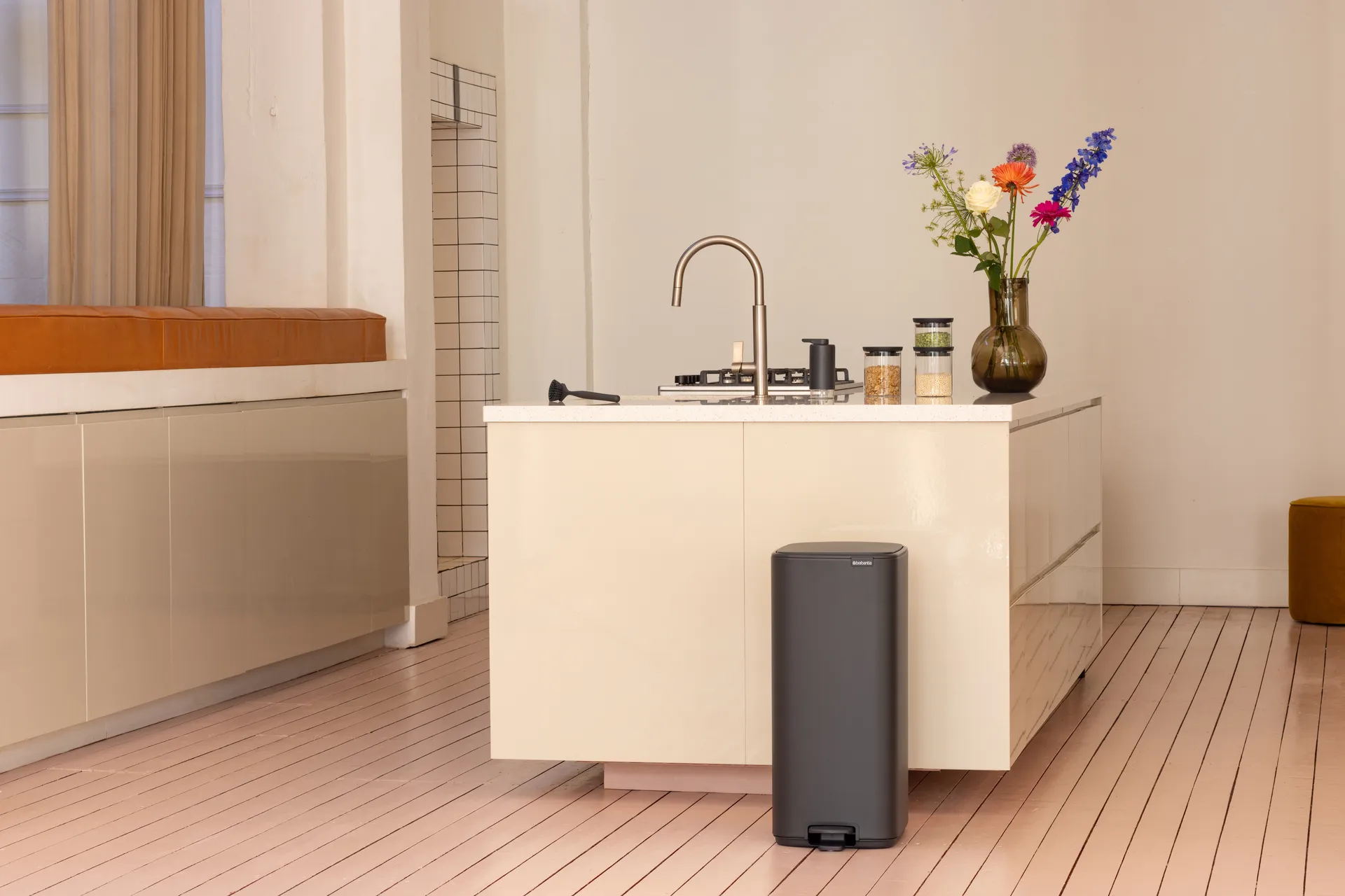 Bo Treteimer 30 L, Mineral Infinite Grey Brabantia