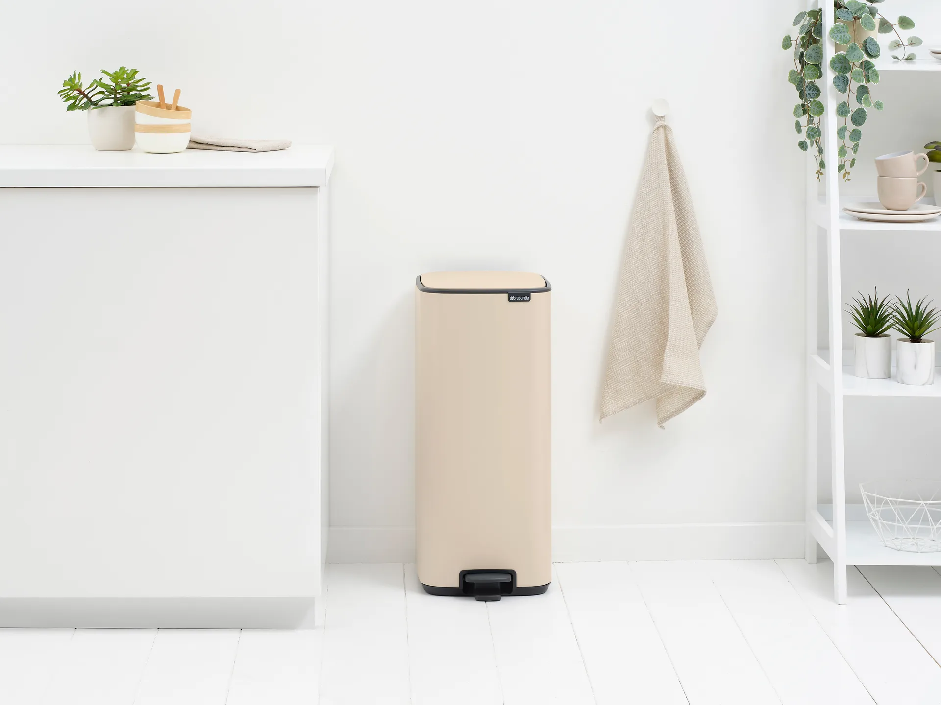 Bo Treteimer 30 L, Soft Beige Brabantia