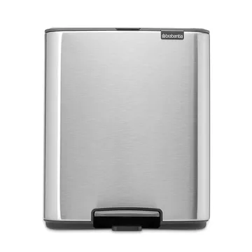 Bo Treteimner 12 l - Matt Steel Fingerprint Proof - Brabantia