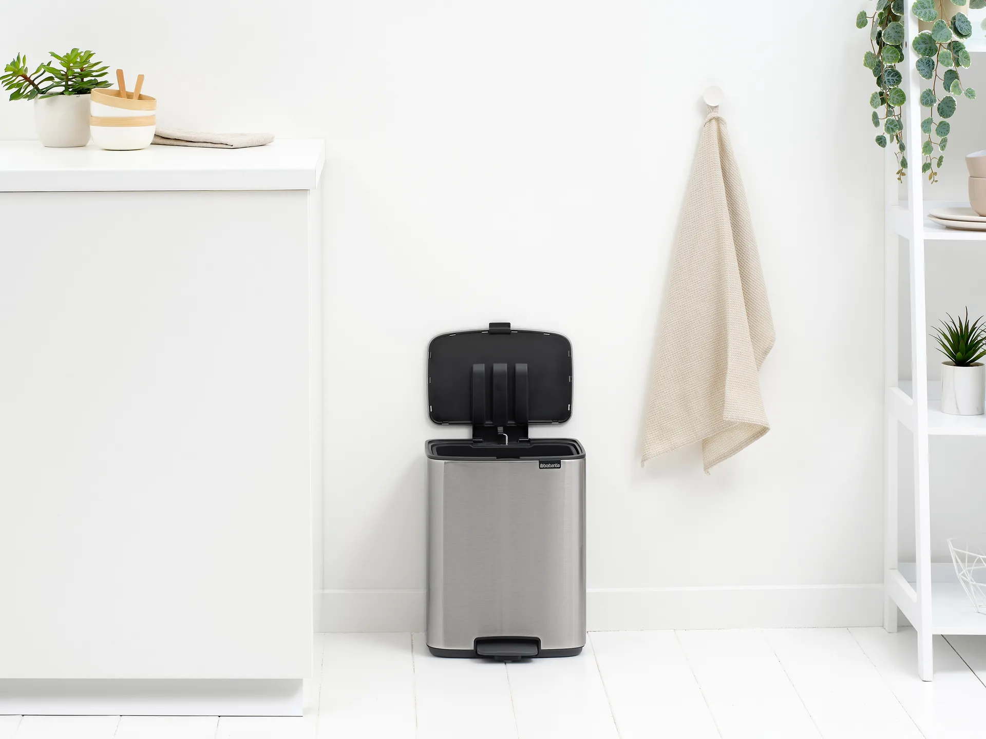 Bo Treteimner 12 l, Matt Steel Fingerprint Proof Brabantia