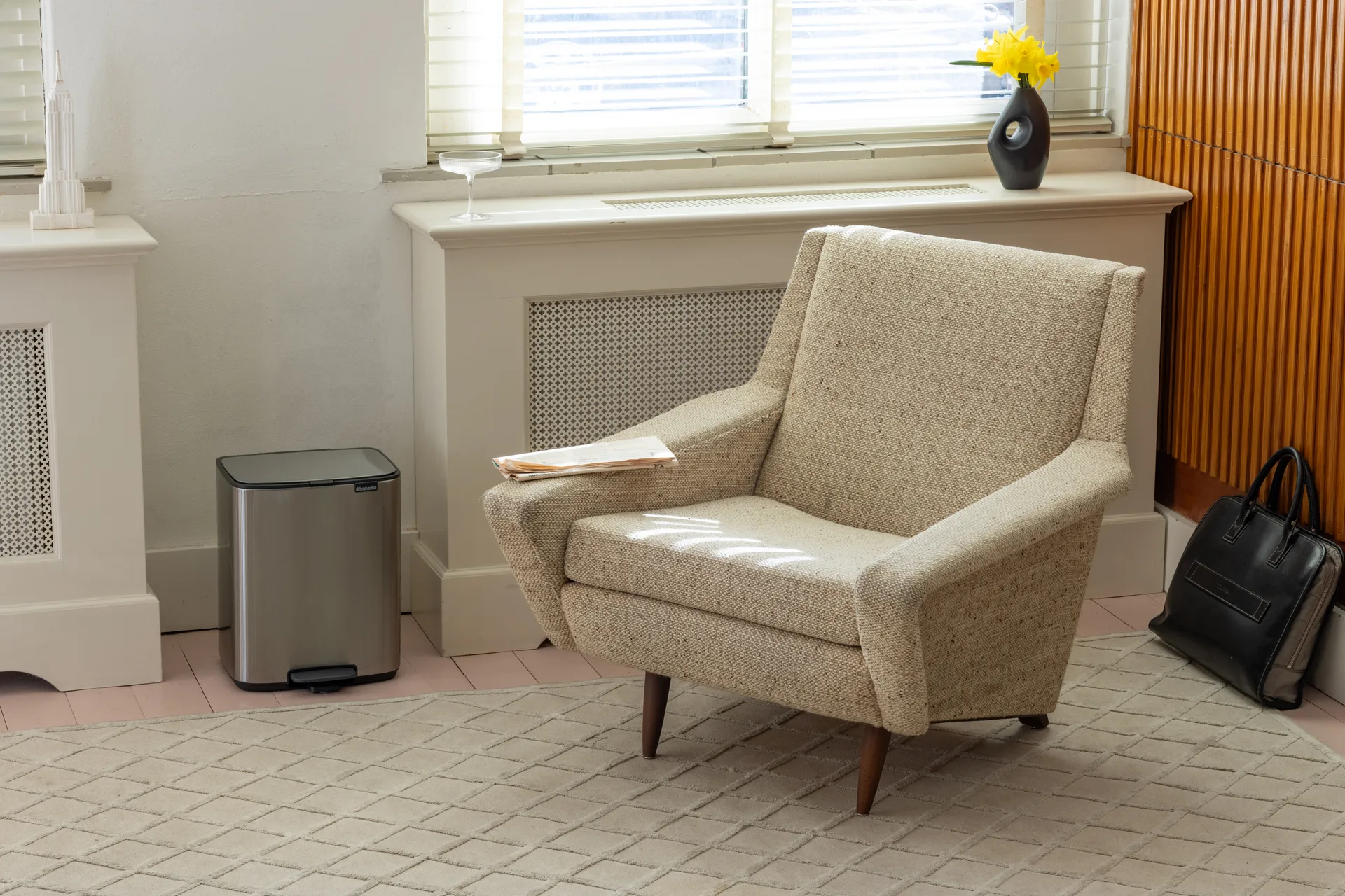 Bo Treteimner 12 l, Matt Steel Fingerprint Proof Brabantia