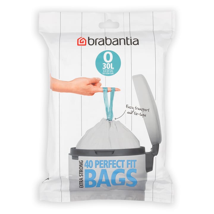 Brabantia Abfallbeutel, 30 Liter | O 40 St. Brabantia