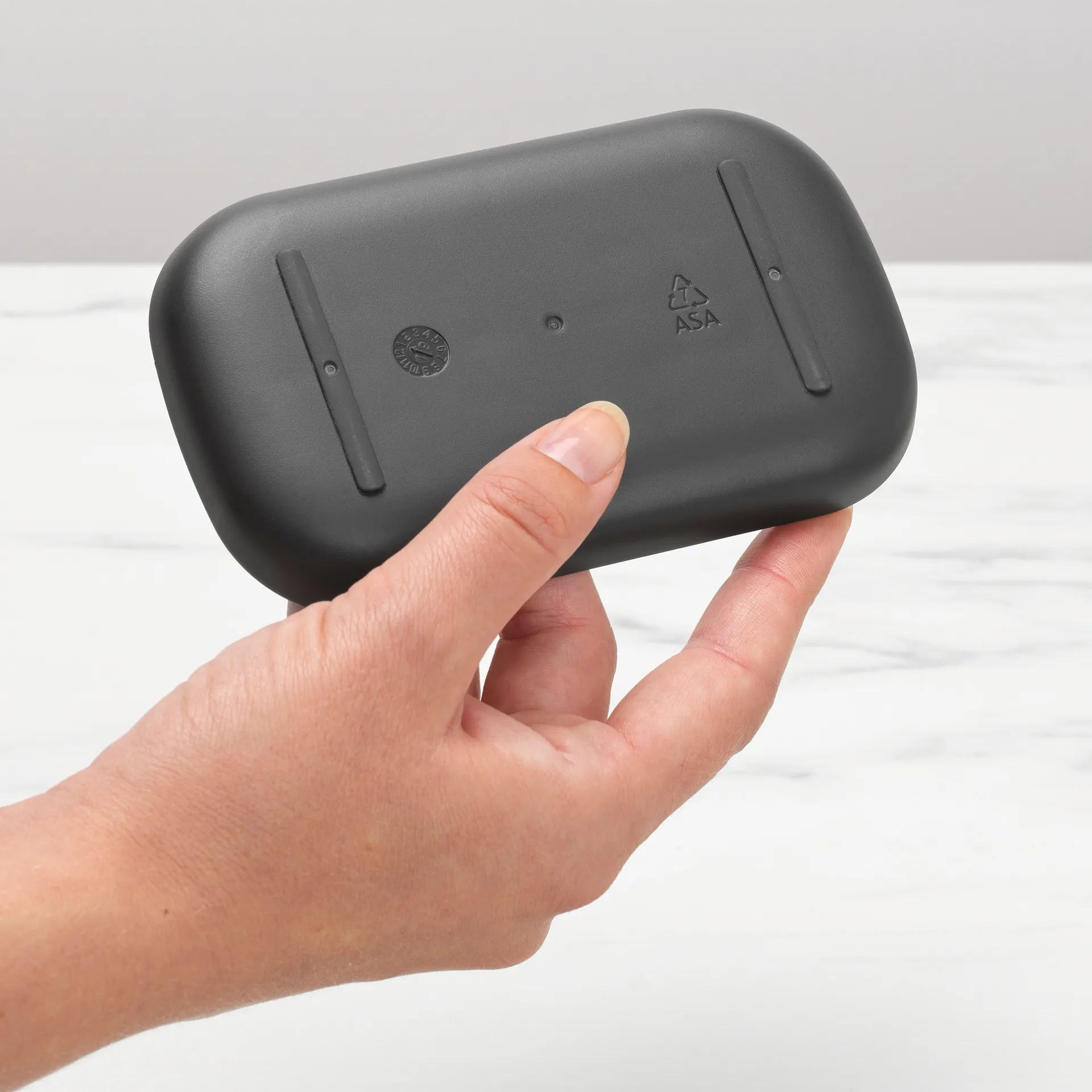 Brabantia ReNew Seifenschale, Dunkelgrau Brabantia