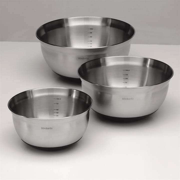 Brabantia Rührschüsseln 3er Set, 3er Pack Brabantia