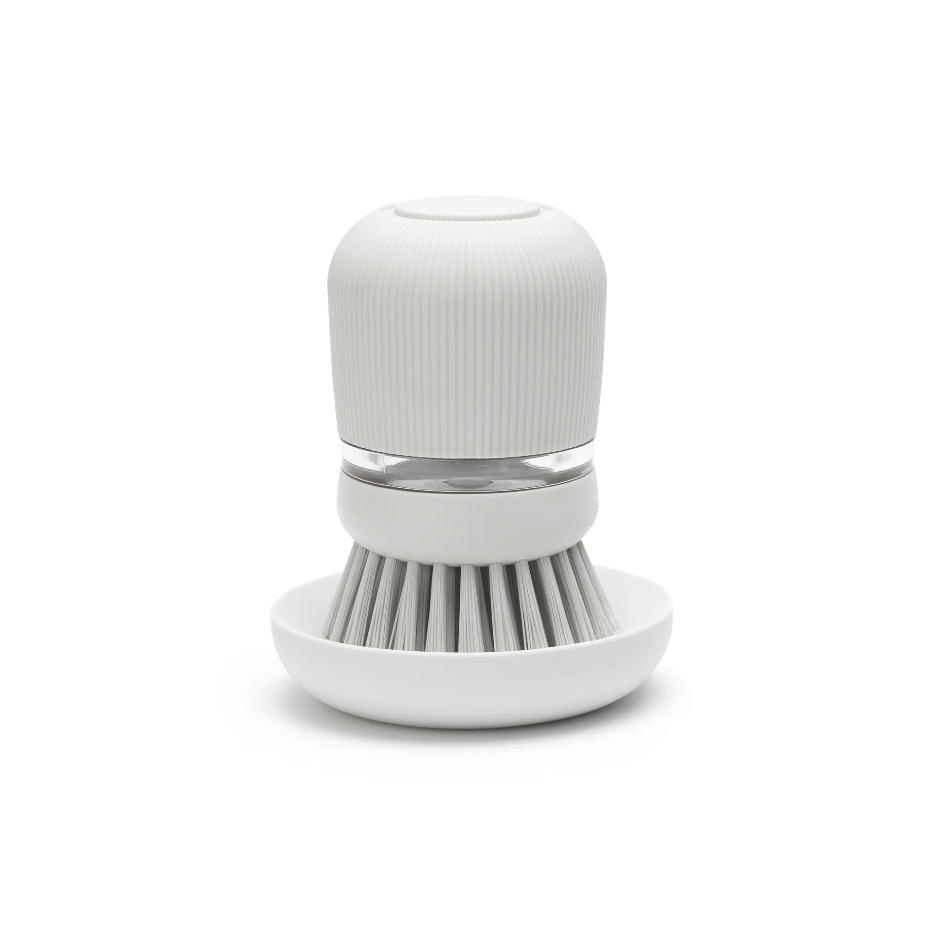 Brabantia Spülmittel-Schale mit Spülbürste, Hellgrau Brabantia