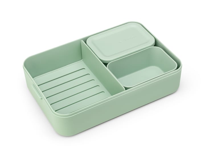 Make & Take bento Lunchbox groß 2 L, Jade Green Brabantia