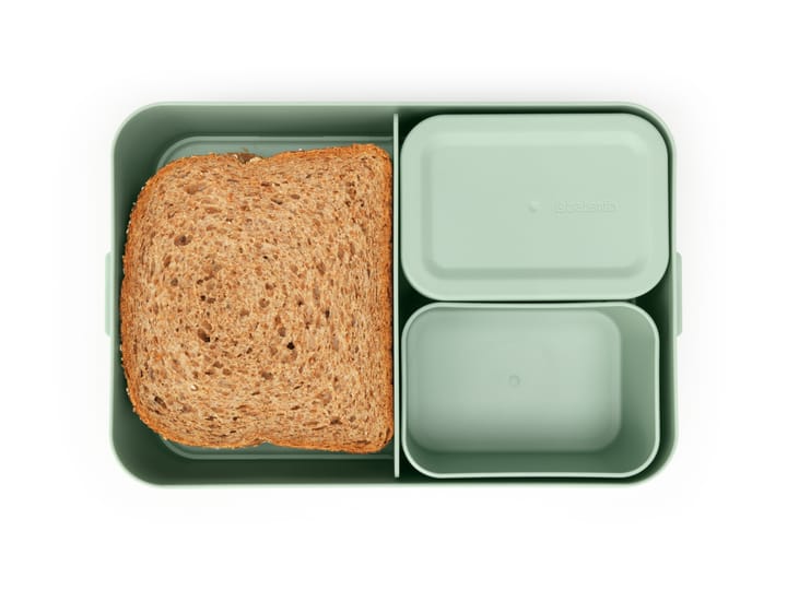 Make & Take bento Lunchbox groß 2 L, Jade Green Brabantia